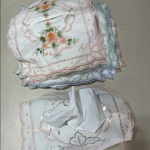 Vintage 25 pieces Kleenex cover holders